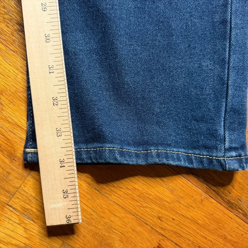 True Religion Men's 34x34 Ricky Jeans Relaxed Straight Blue Dark Wash‎